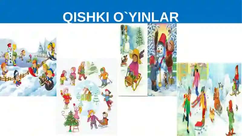 4-sinf o'qish fanidan Qishki ta'til mavzusida taqdimot ishi 2