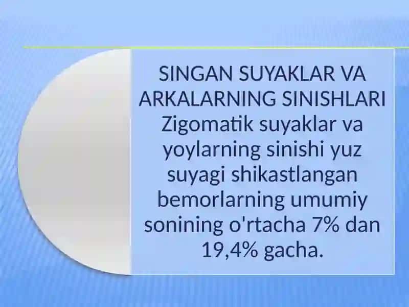 Bolalarda yuz suyaklarining jaroxatlari 2