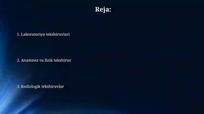 Nefrologiyada tekshirish usullari 2