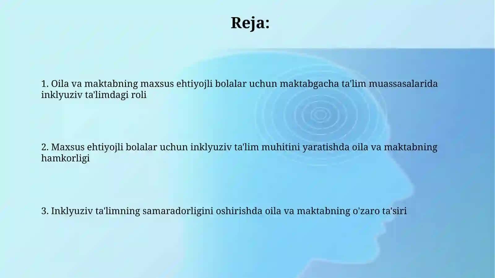 Inklyuziv ta'lim samaradorligi 2