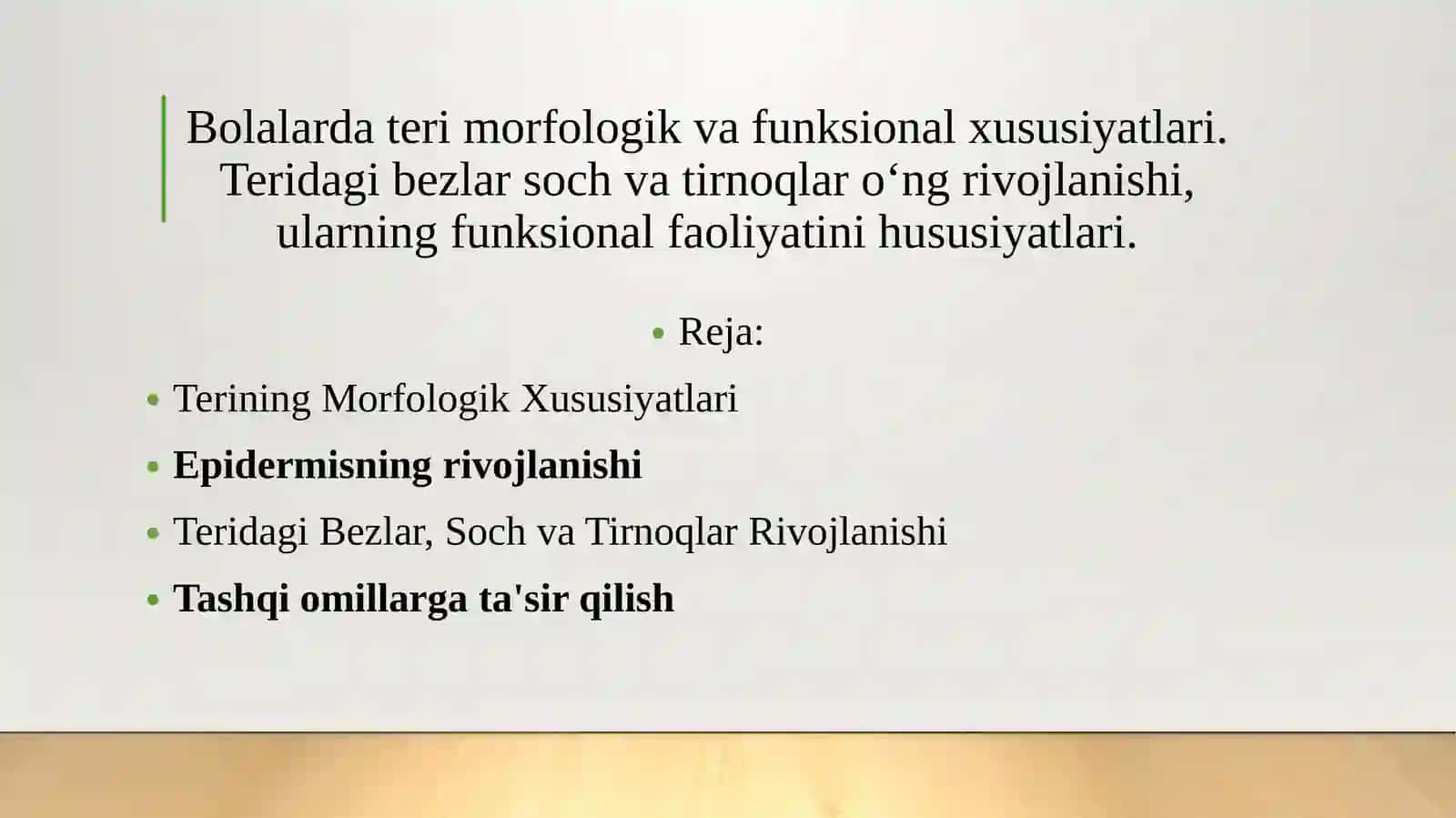Bolalarkasalliklaripropediftikasifanidan TayyorlanganPrezintatsiya 2