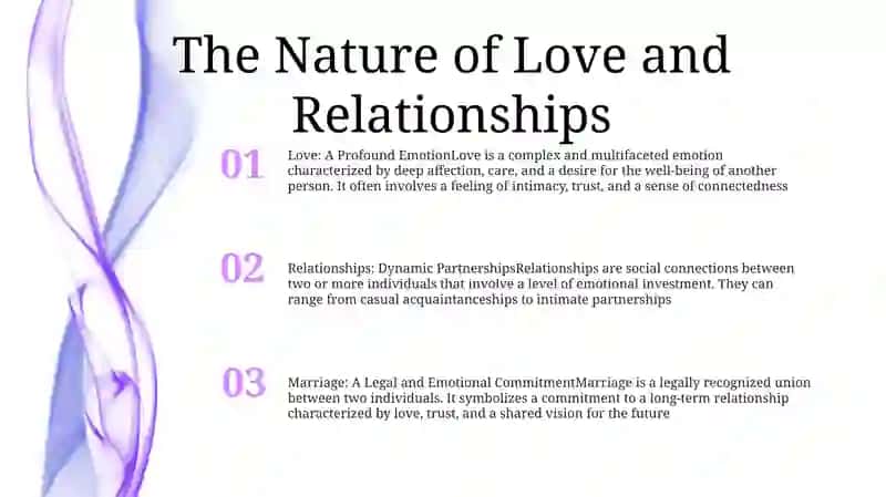 Love Relationship And Marriage 2