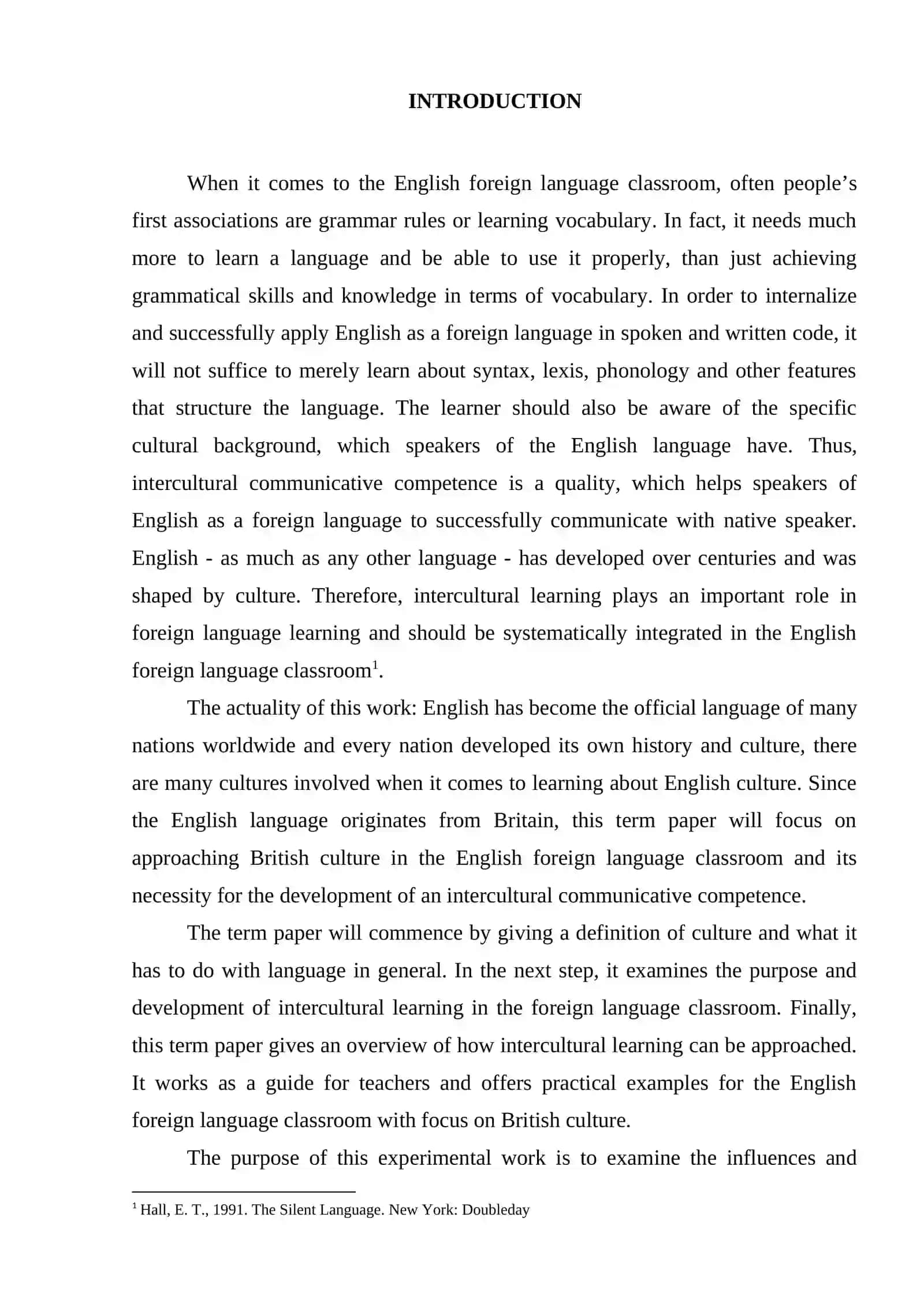 EFL TEACHER'S PROFESSIONAL PORTFOLIO 2