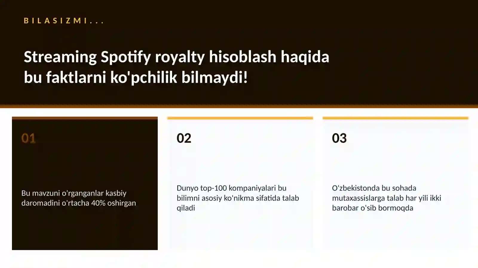 Streaming Spotify royalty hisoblash 2