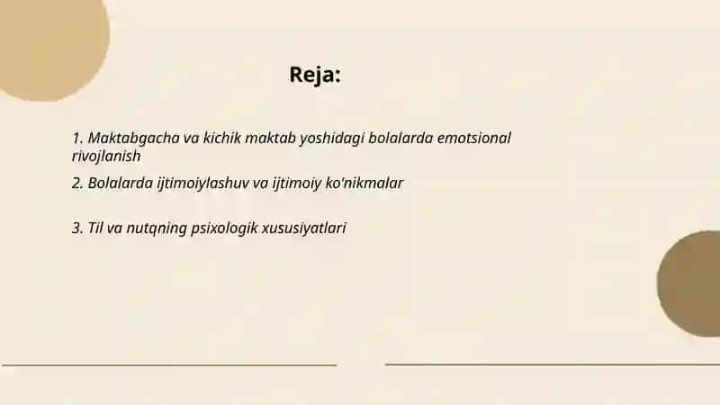 Maktabgacha va kichik maktab yoshidagi bolalarning psixologik xususiyatlari 2