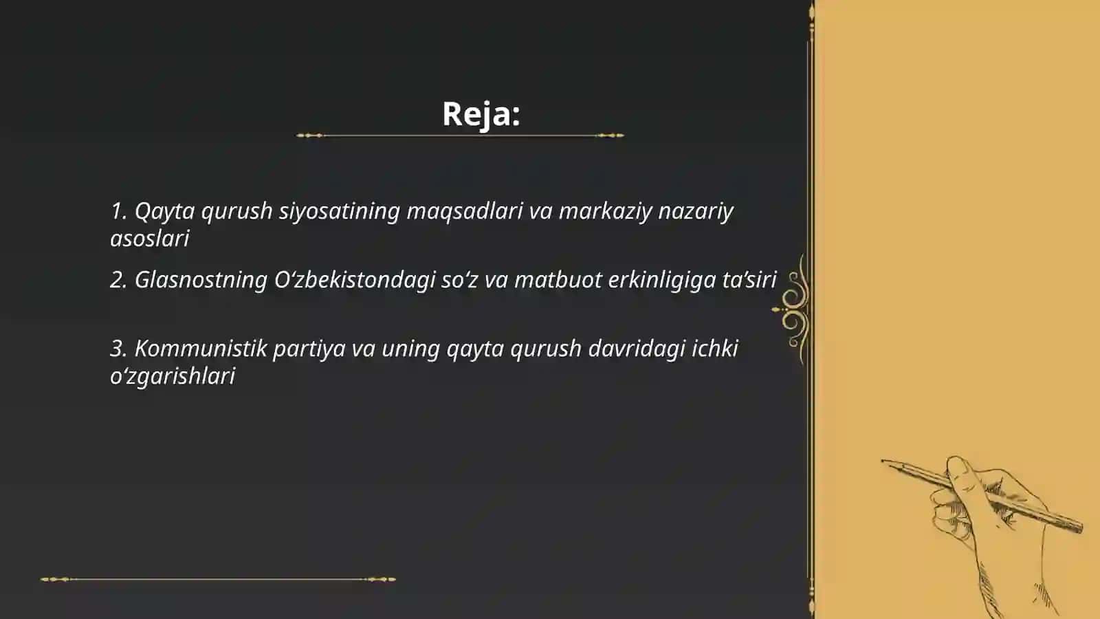 Qayta qurush yillarda ishtimoiy siyosiy vaziyat 2