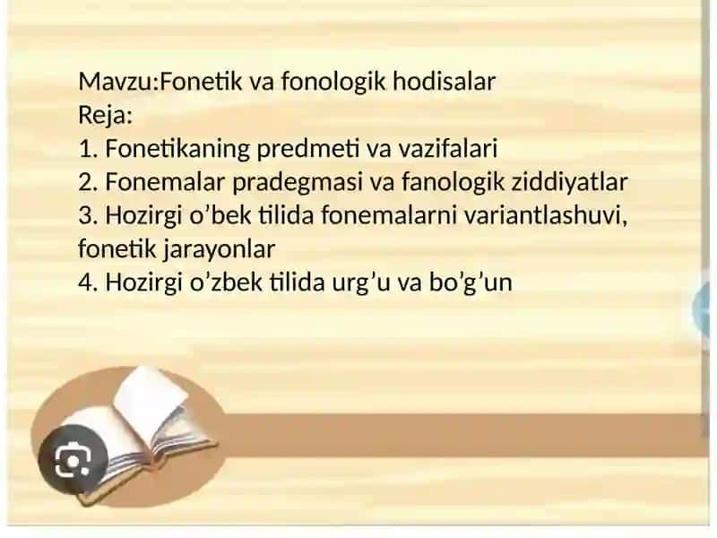 Fonetik va fonologik hodisalar 2