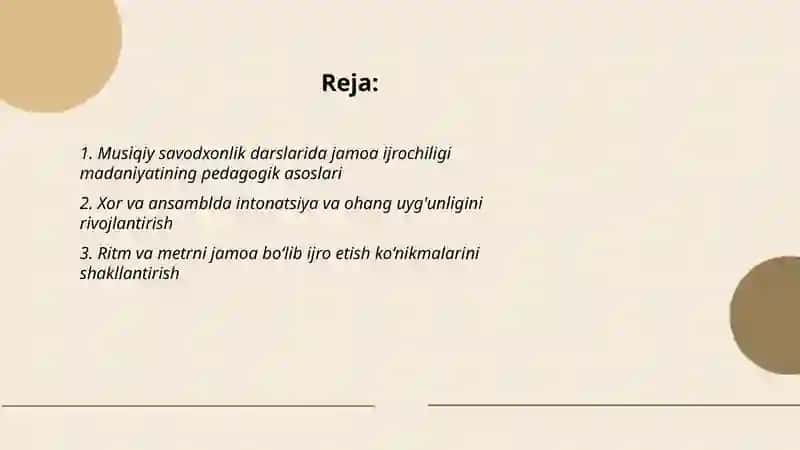 Musiqiy savodxonlik darslari 2