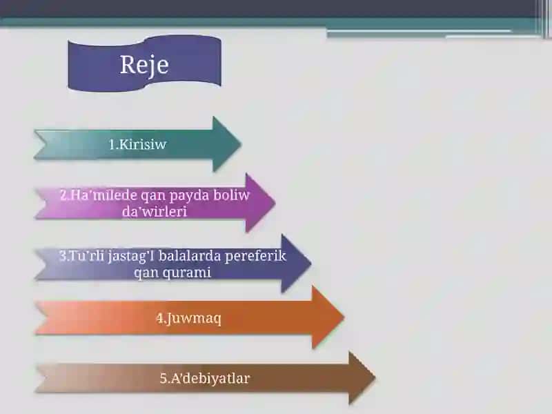 Balalarda qon sistemasini tekshirish metodikasi 2