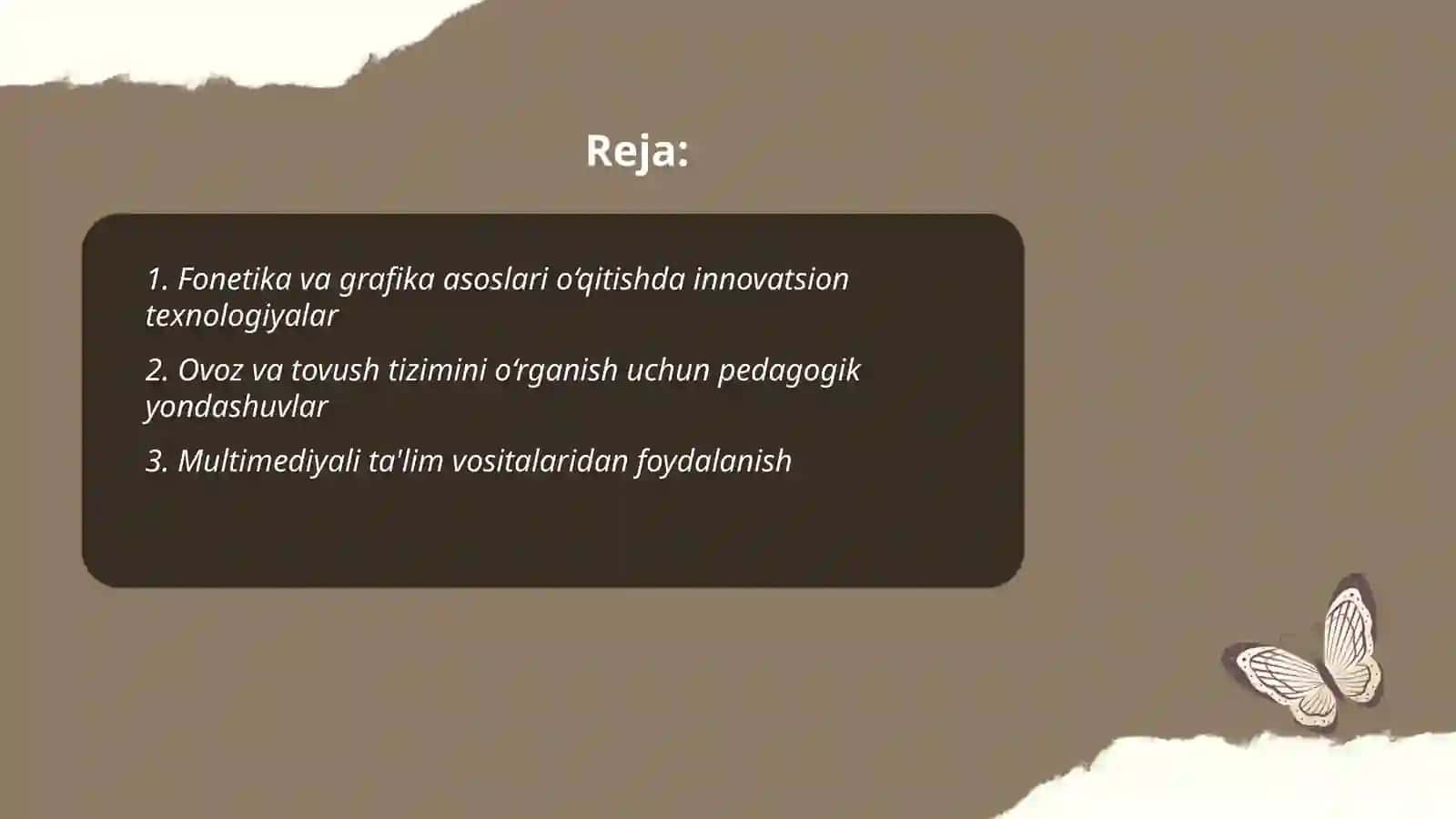 Fonetika va grafika asoslarni o'rgatishda pedagogik texnologiyalarni qo'llash 2