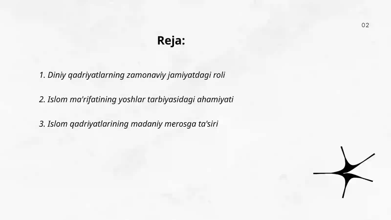 Islom qadriyatlari va ma'rifatining hozirgi davrdagi ahamiyati 2