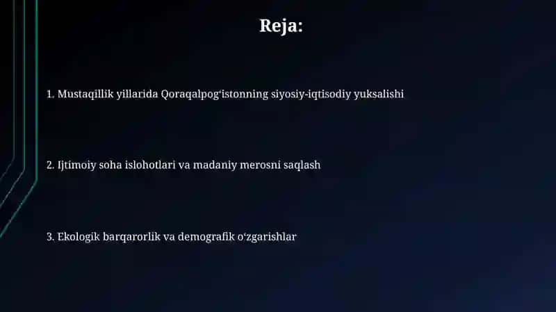 Qoraqalpogiston Respublikasi Konstitutsiyasi 2