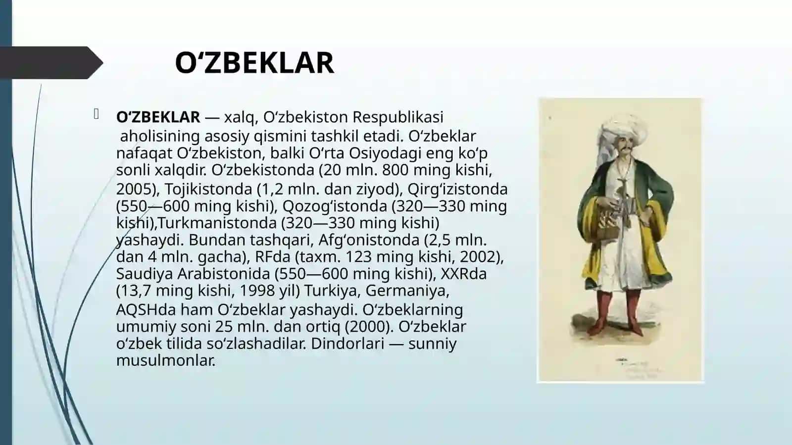 Oʻzbeklarning anʼanaviy xoʻjaligi va moddiy madaniyati 2