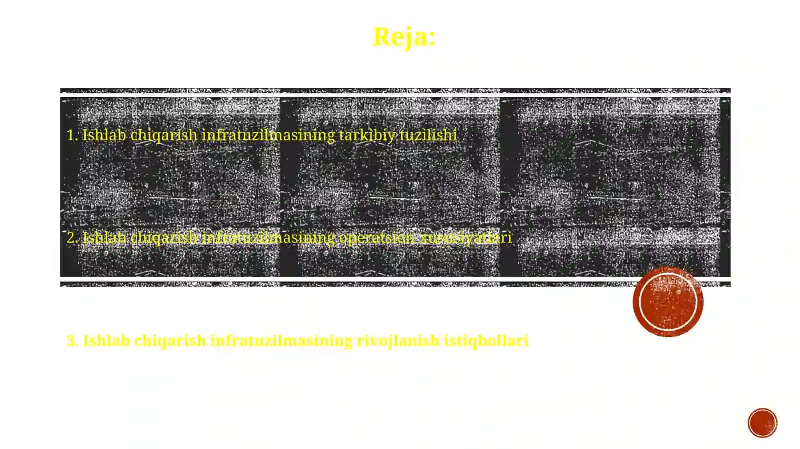 Ishlab chiqarish infratuzilmasi, uning tarkibiy tuzilishi va uning amal qilish xususiyatlari 2
