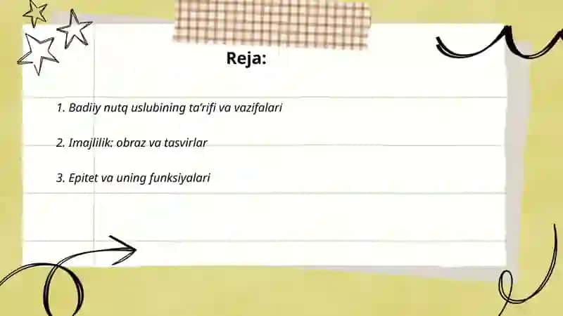 Badiiy nutq uslubi 2