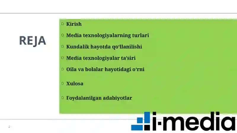Mediatexnologiyalar 2