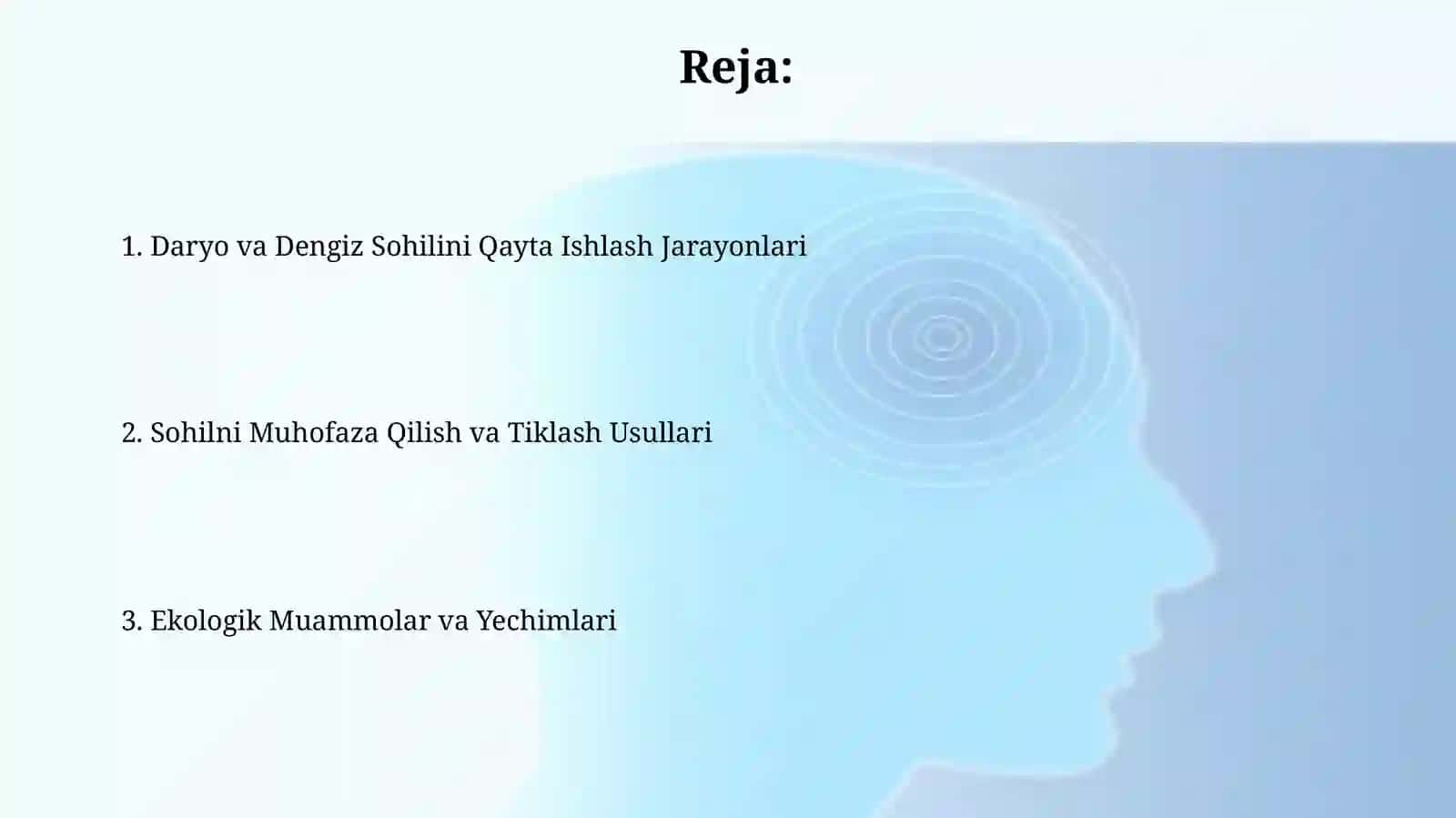 Daryo va Dengiz Sohilini Qayta Ishlash Jarayonlari 2