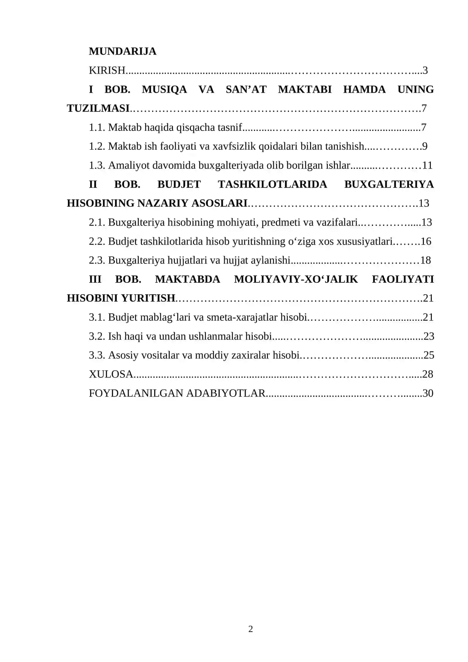 ISHLAB CHIQARISH AMALIYOTI 2