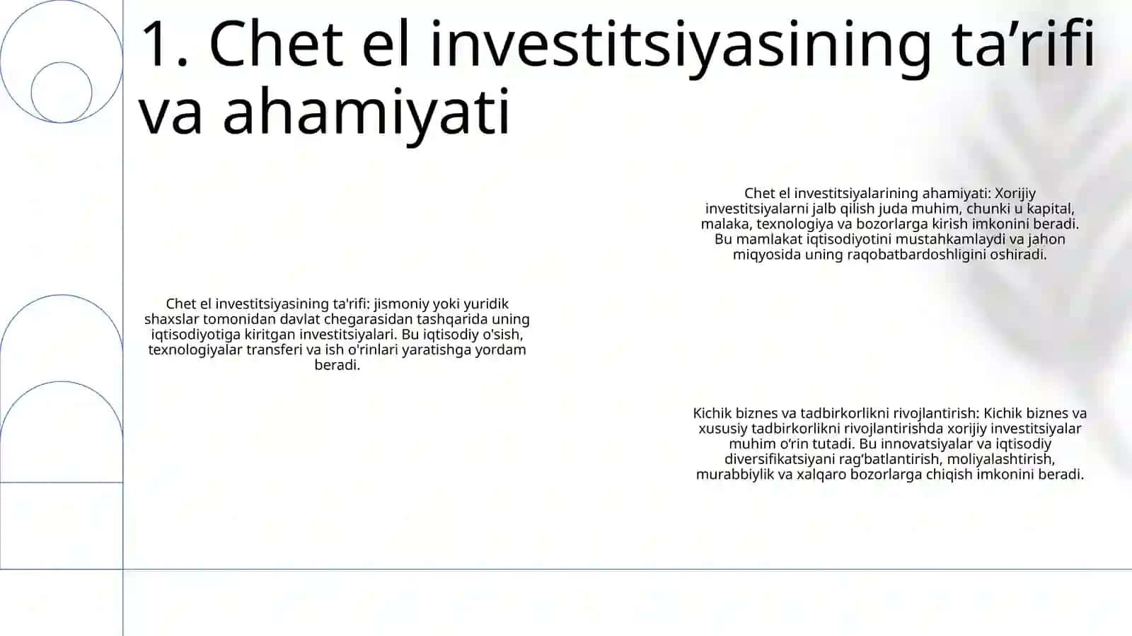 Kichik Biznes Va Tadbirkorlikni Rivojlantirish Yo‘Nalishlari 2