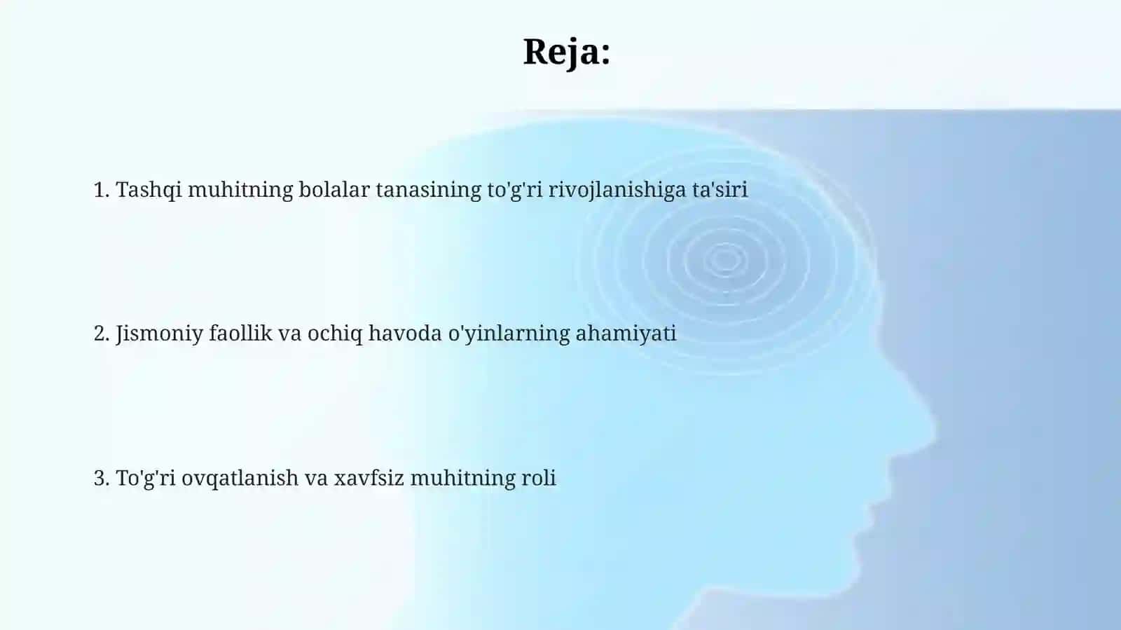 Bolalar organizmini to‘g‘ri rivojlanishida tashqi muhitning roli 2
