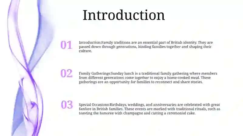 Family Traditions In Great Britain 2