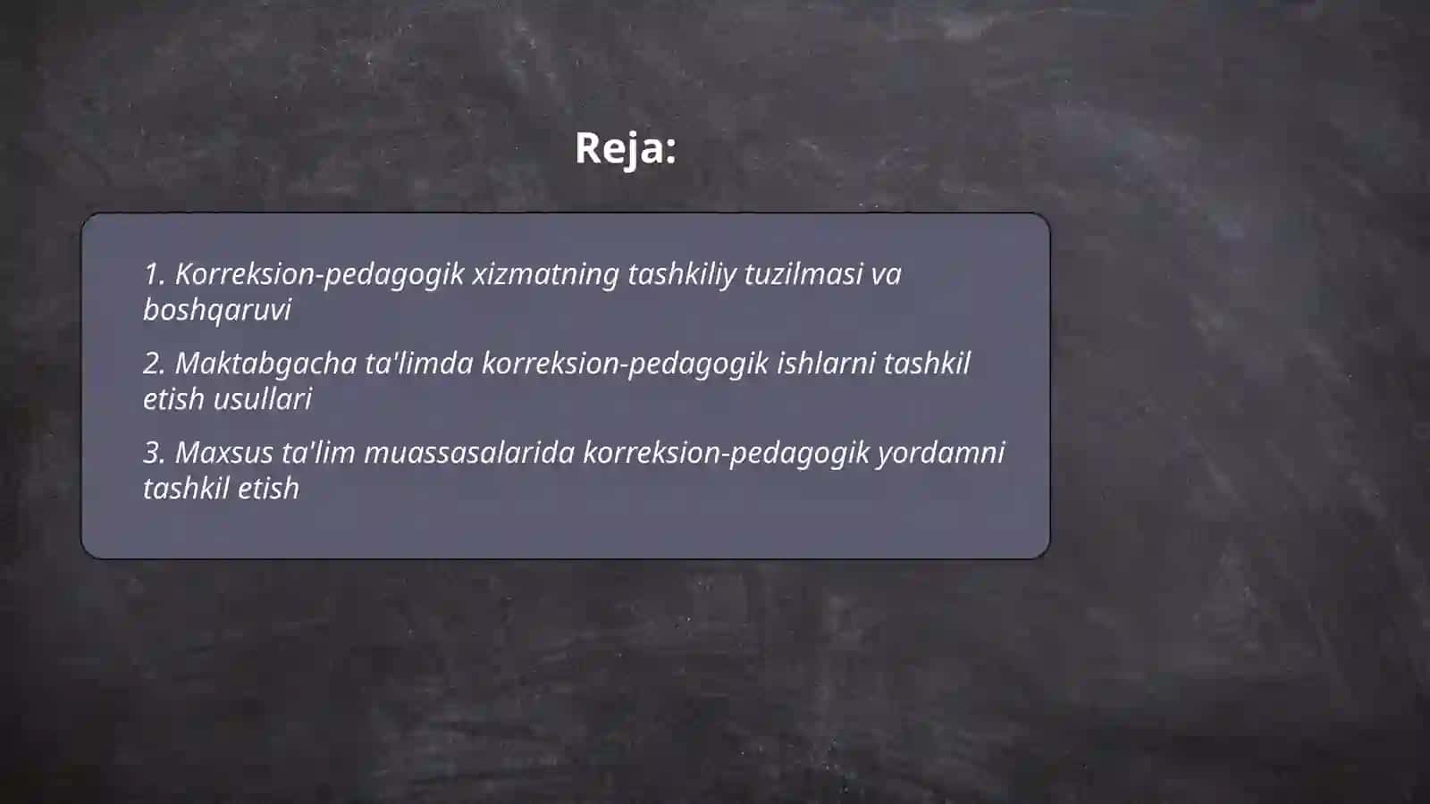Korreksion-pedagogik ishlarni tashkil etishning tashkiliy, huquqiy, uslubiy va amaliy yordam koʻrsatish usullari 2