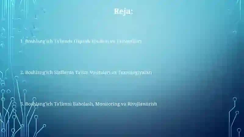 Boshlang'ich sinflarda ta'lim uslublari 2