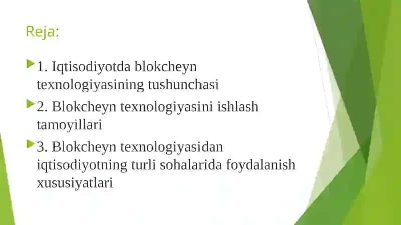 BLOKCHEYN TEXNOLOGIYASI 2