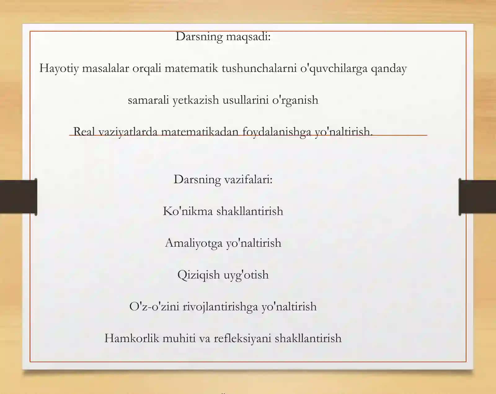 Matematikani Hayotiy Masalalar Orqali O'rganish Metodikasi 2