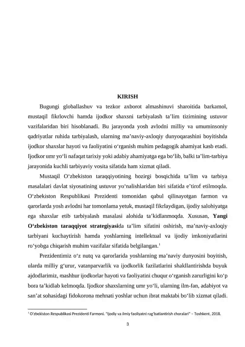 IJODKOR UMR YO‘LINI O‘RGANISHNING PEDAGOGIK ZARURIYATI 2