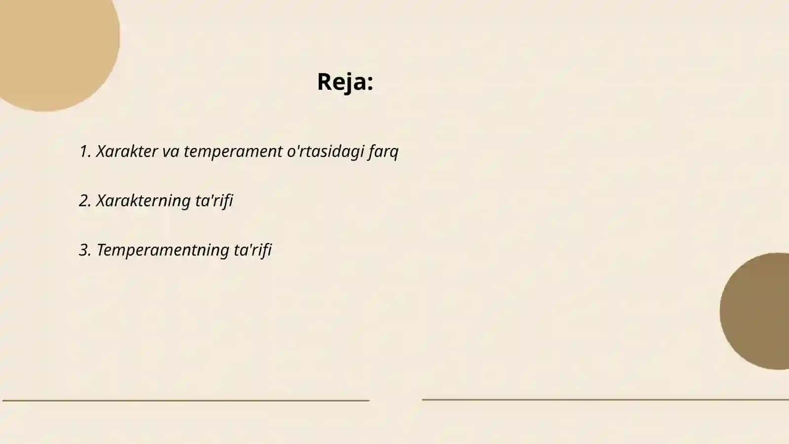 Xarakter va temperament o`rtasidagi farq 2