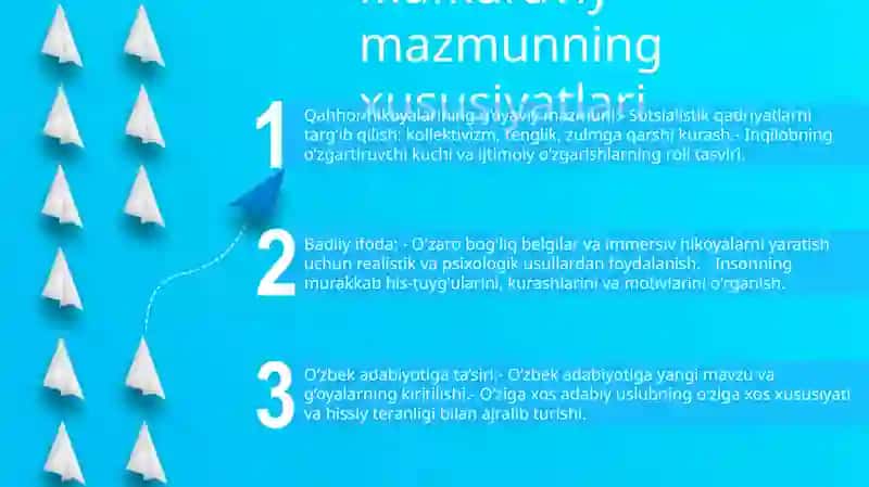 Abdulla Qahhor Hikoyalarining Mazmuniy-GʻOyaviy OʻZiga Xosligi 2