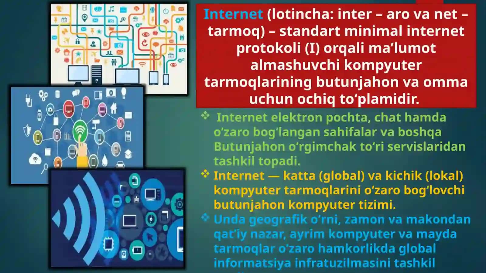 Internet va uni qurish tarixi 2