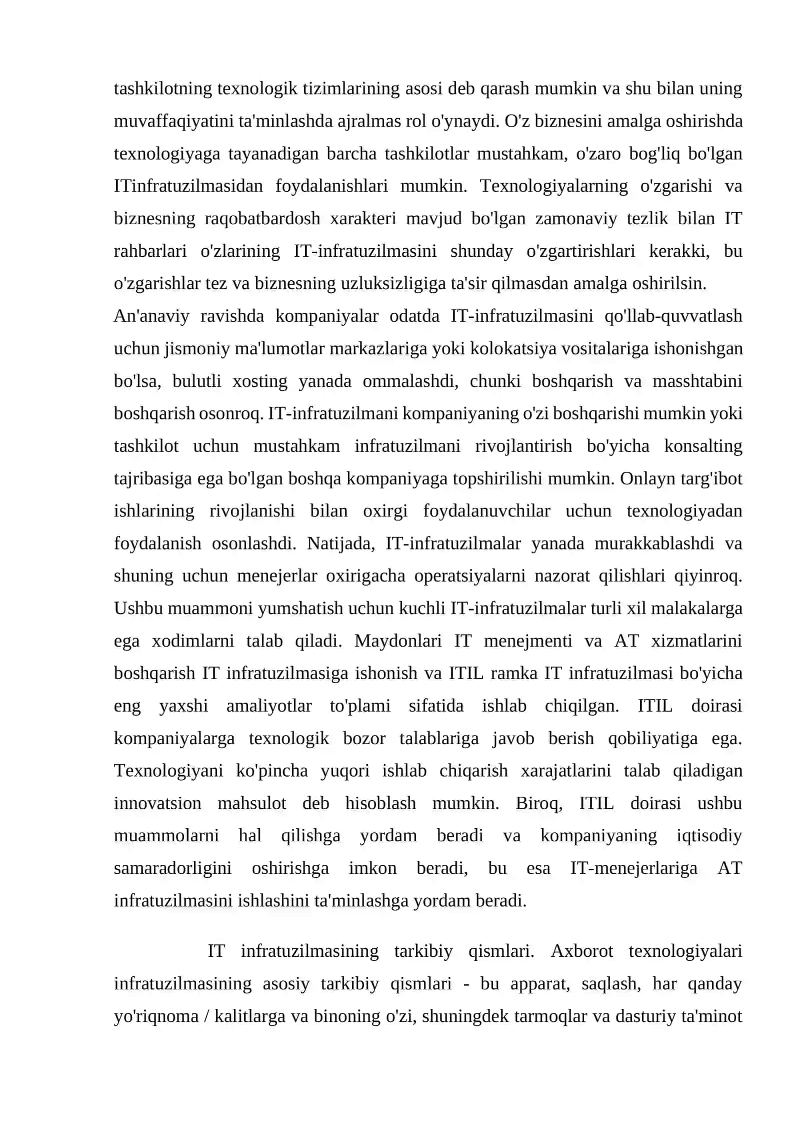 IT infratuzilmasi va Fizik Himoya 2