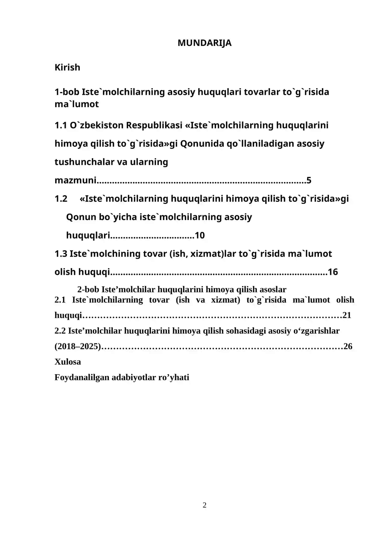 Iste'molchi xulqi nazariyasiyaning asosiy xolati 2