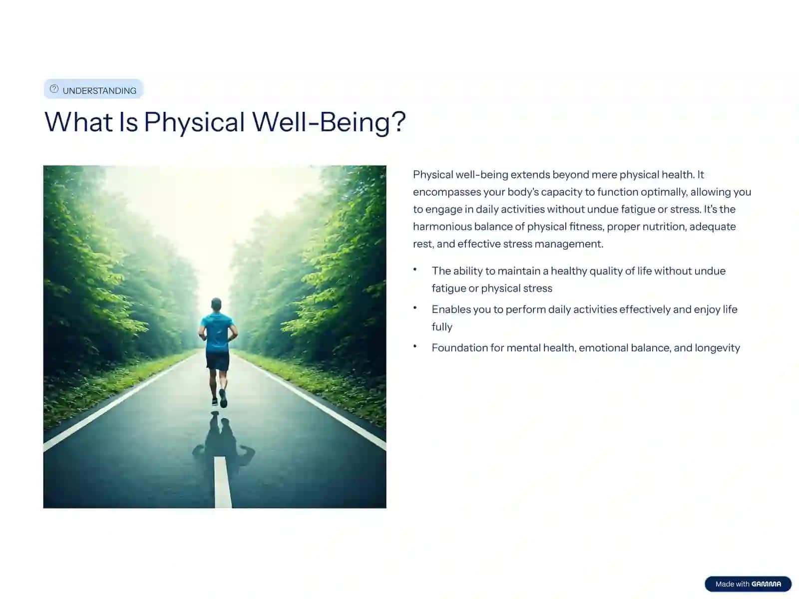 Physical Well-Being: Mastering Life Skills 2