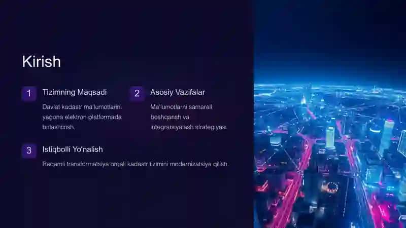 Davlat Kadastrini Yagona Tizim Bo'yicha Axborotlar Banki 2