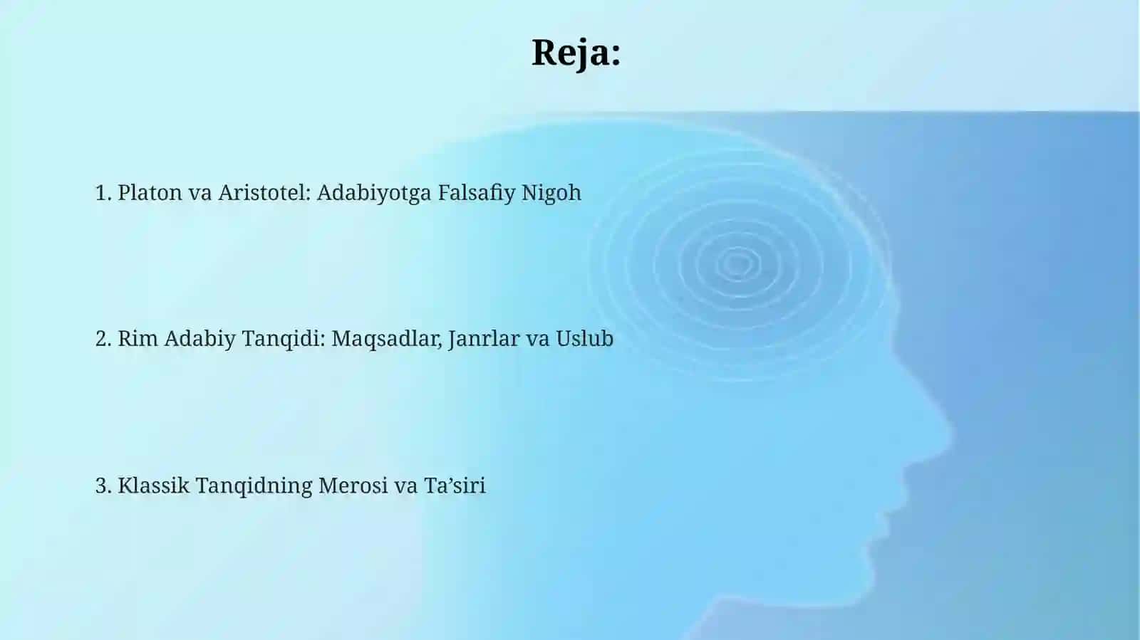 G‘arb mumtoz adabiyotida adabiy-tanqidiy qarashlar taraqqiyoti 2