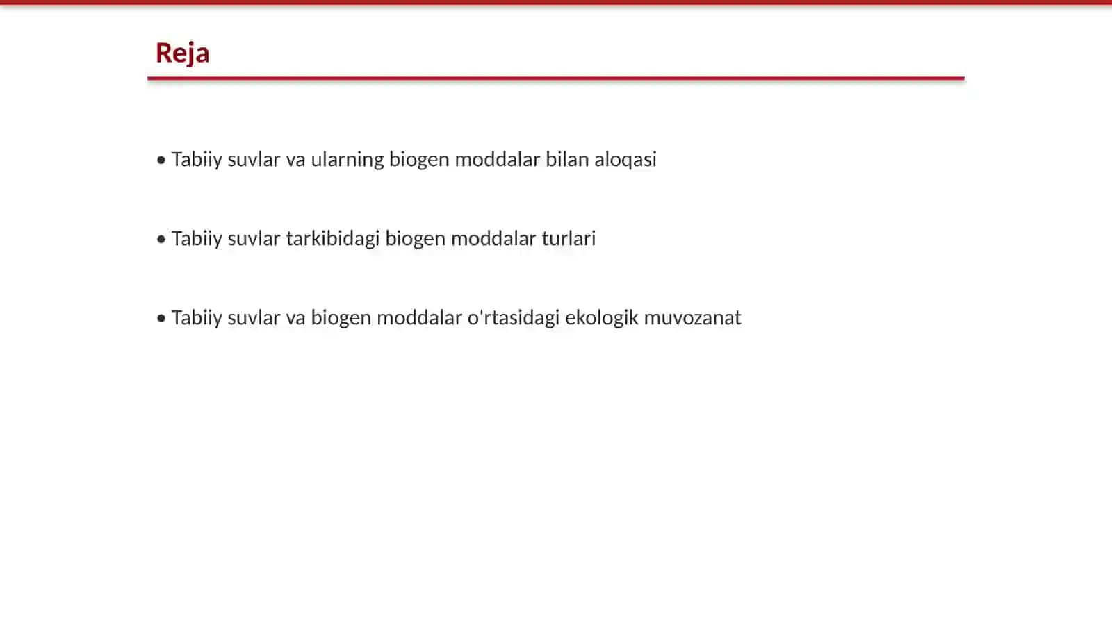 Tabiiy suvlar tarkibidagi biogen moddalar 2