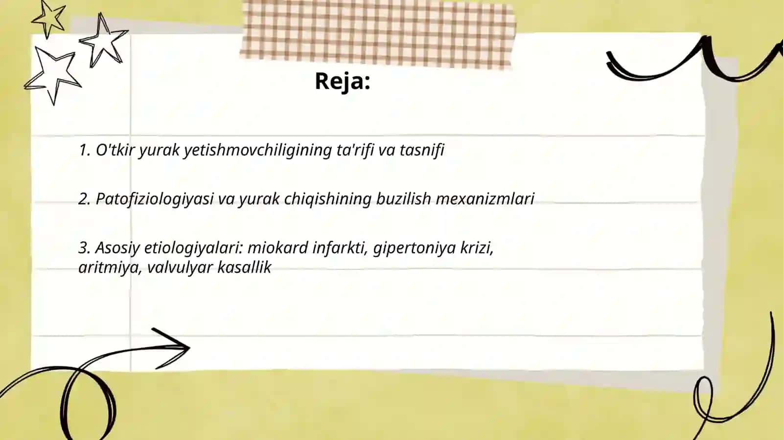 O'tkir yurak yetishmovchiligi 2