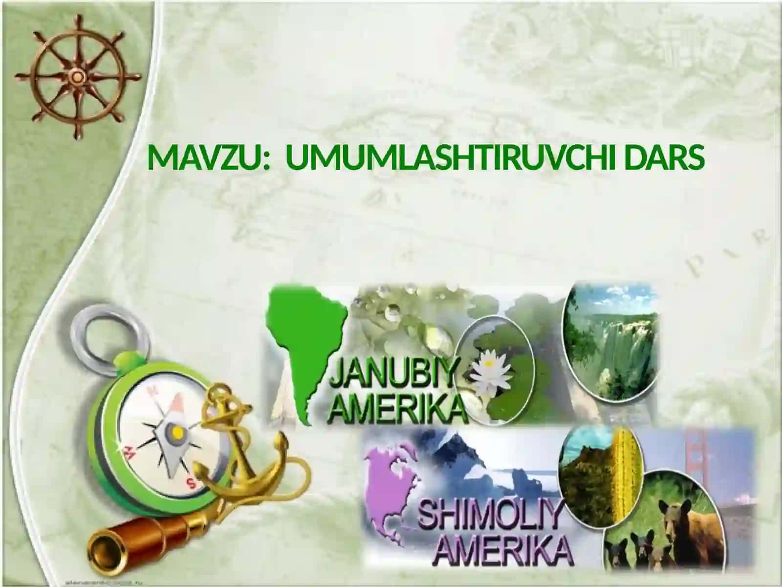 Dars ishlanmalarini ishlab chiqishga 2