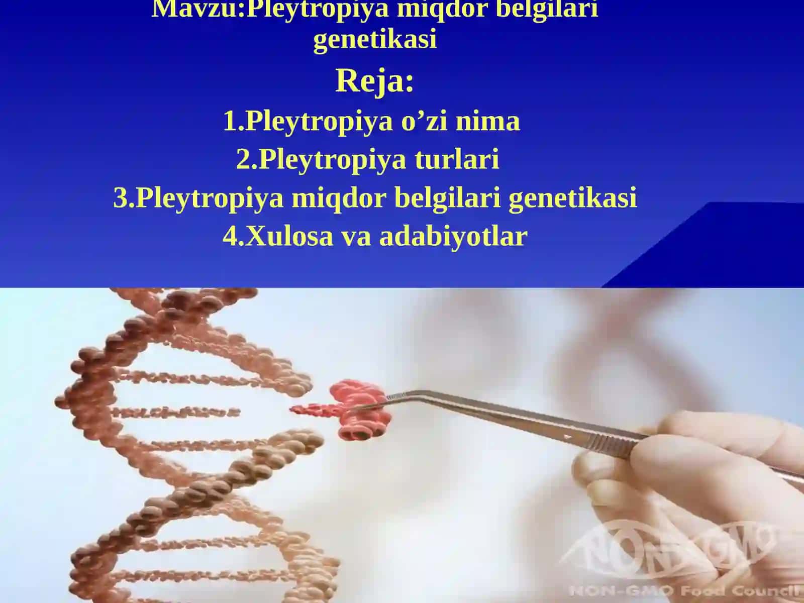 Genetika va genomika 2