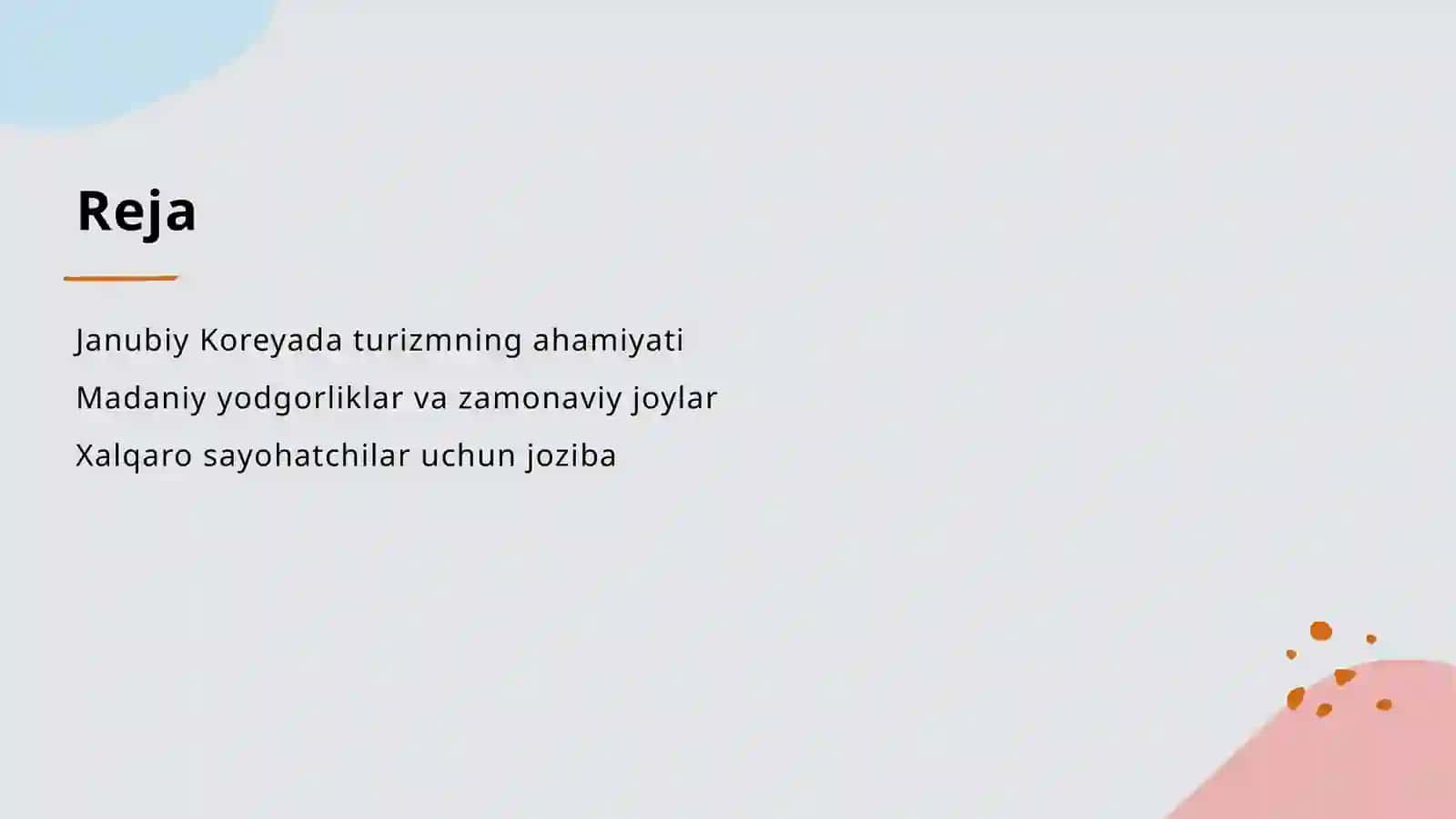 Koreya davlatida Turizmiqtisodiyoti 2