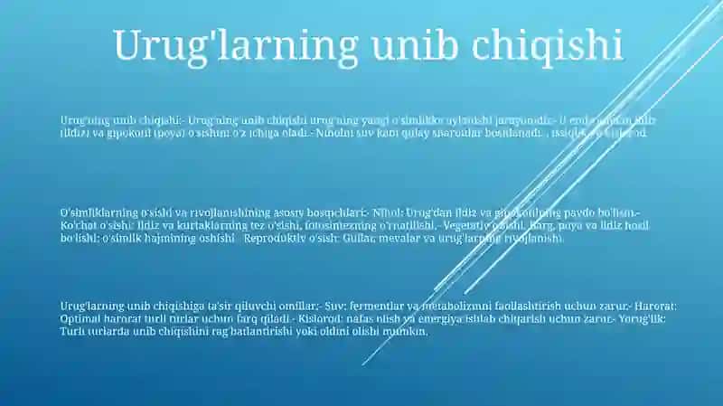 OʻSimliklarda Usish Va Rivojlanishning Asosiy Bosqichlari 2