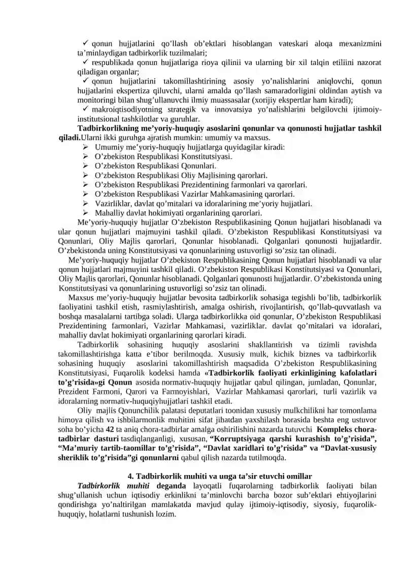 Biznesning nazariy asoslari 2