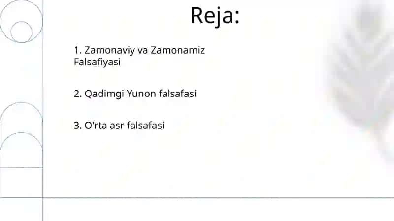Falsafaning taraqiyot bosqichlari garb falsafasi 2