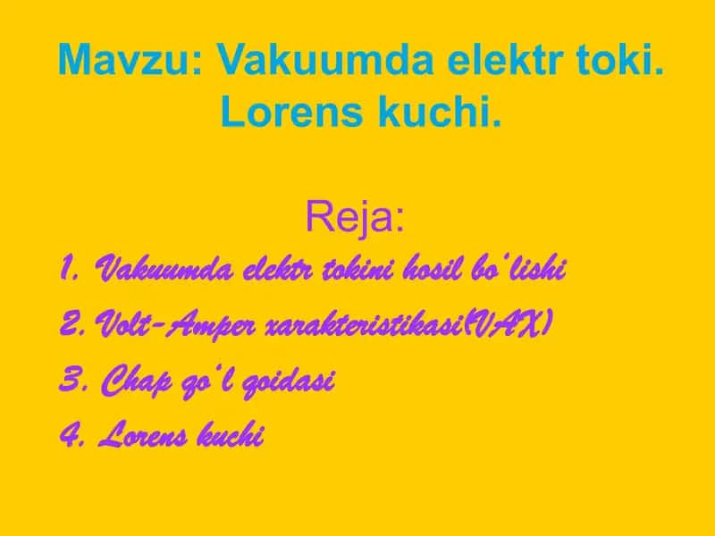 Vakuumda elektr toki 2