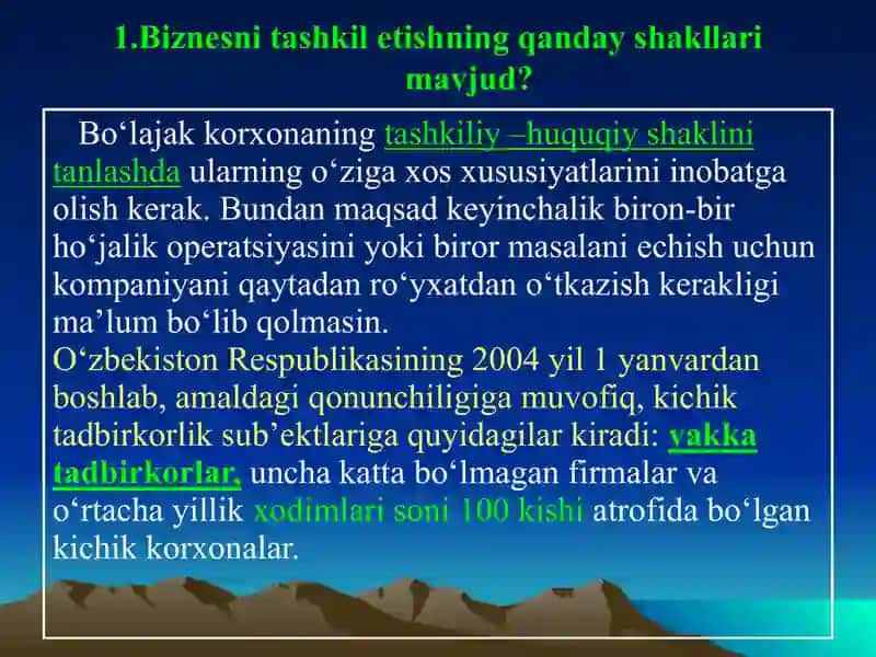 Xalqaro biznes tushunchasi va uning ahamiyati 2