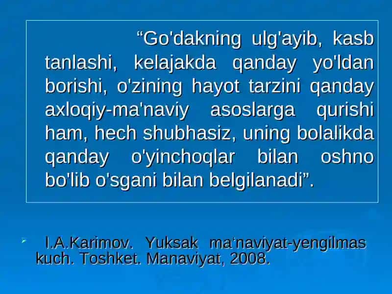 TA’LIM TARBIYADA DIDAKTIK O’YINLARDAN FOYDALANISH TEXNOLOGIYALARI 2