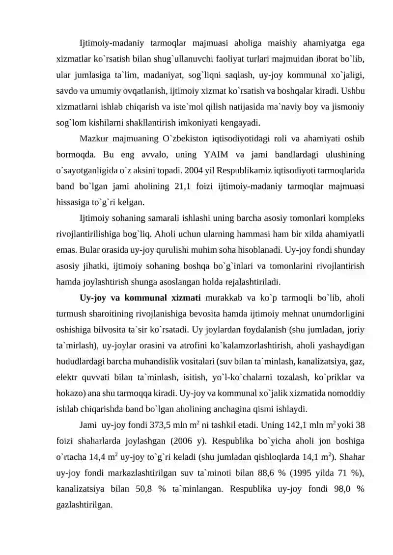 Ijtimoiy-madaniy tarmoqlarni rivojlantirish tamoyili 2